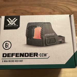 Used Vortex Defender-CCW Micro Dot 6MOA