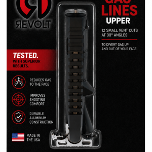 RevoltMfg AR15 Gas Lines Upper Receiver CMMG - No more gas suppressed!
